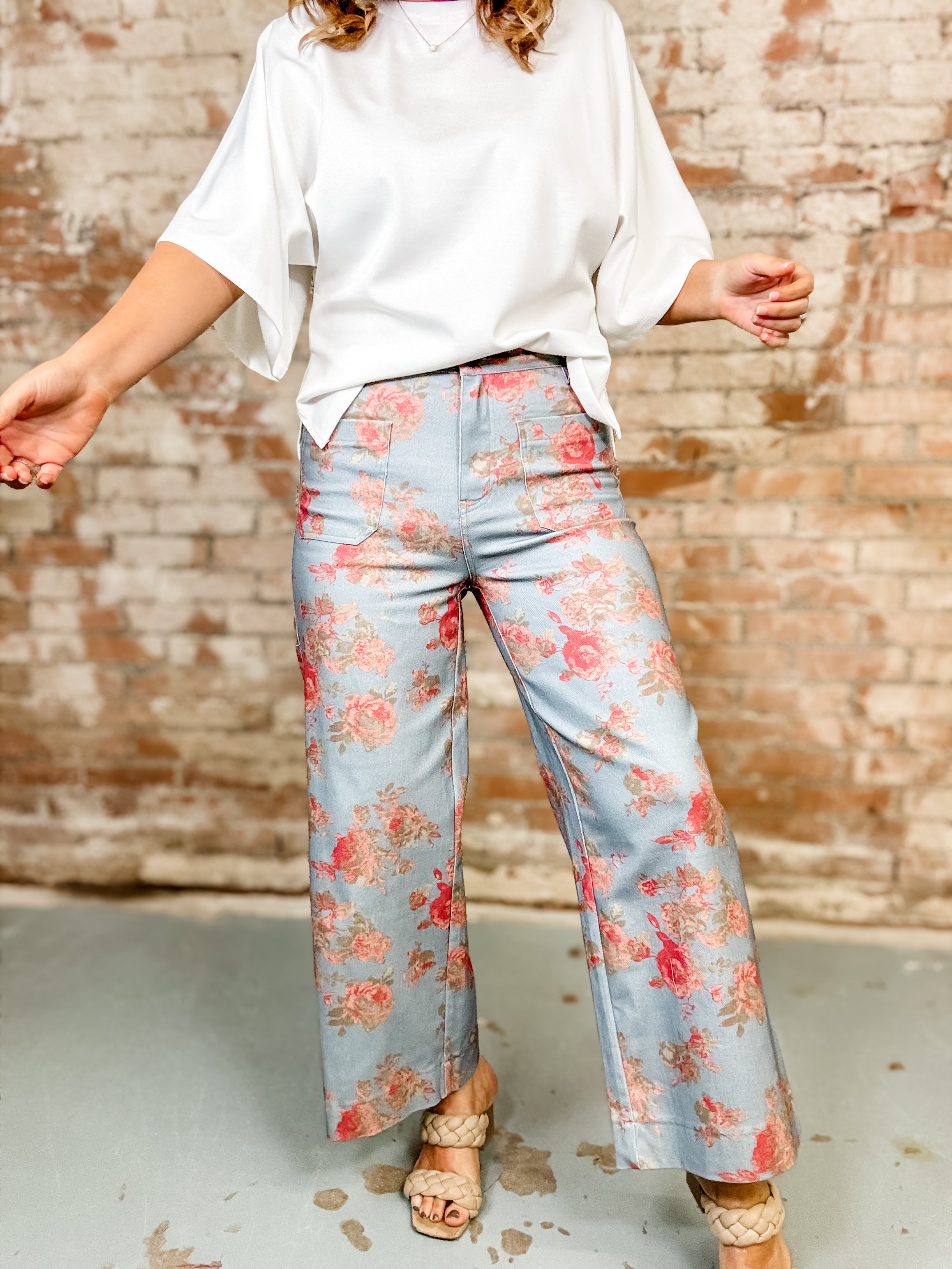 Whitney Floral Pants