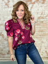 Jess Floral Print Top