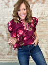 Jess Floral Print Top