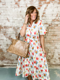 Sylvia Button Down Dress