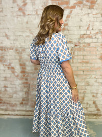 Marivel Geo Print Dress
