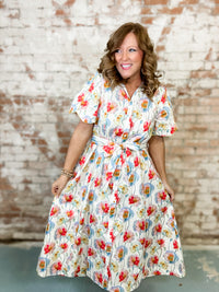 Sylvia Button Down Dress