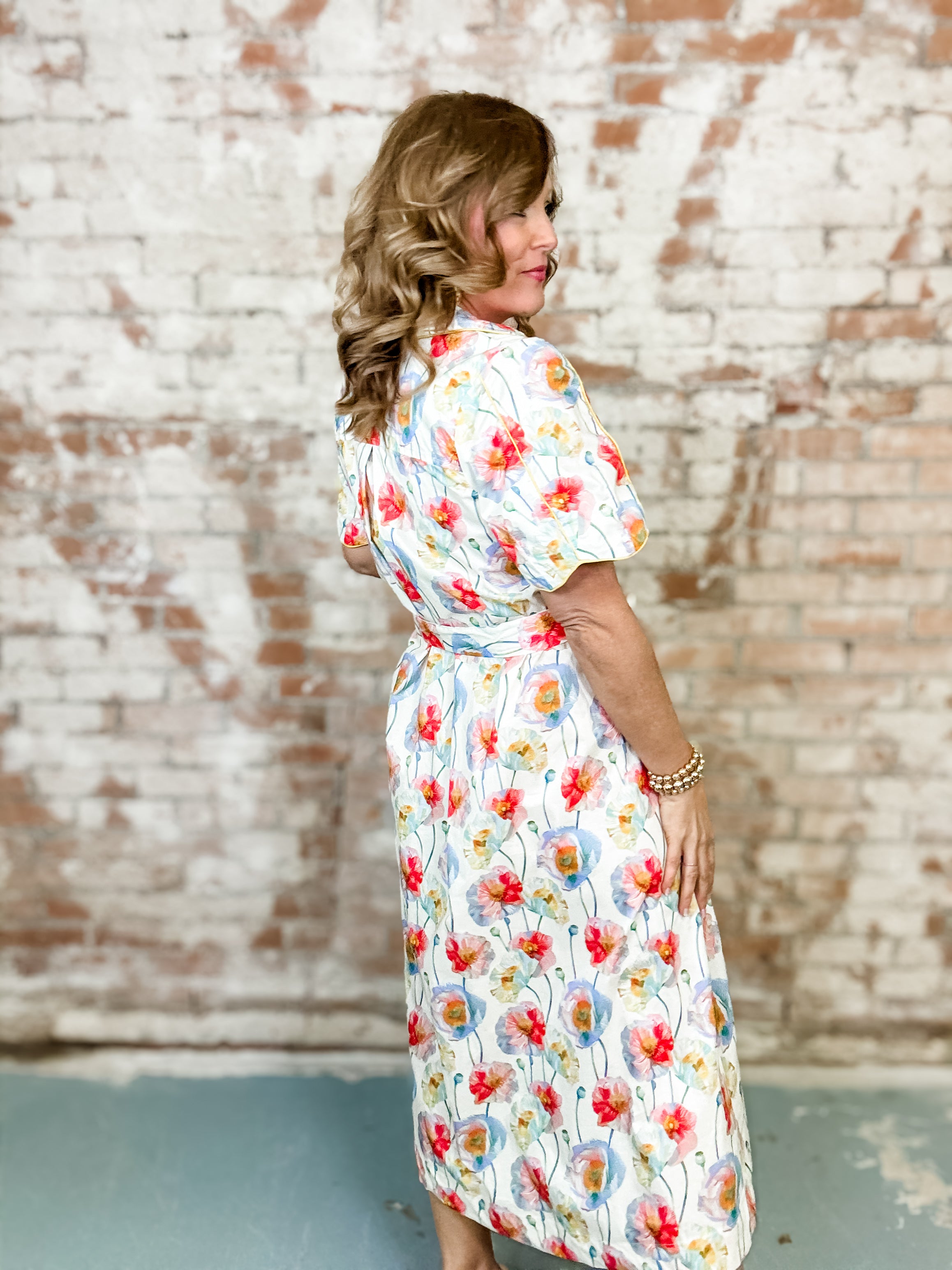 Sylvia Button Down Dress