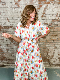 Sylvia Button Down Dress