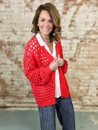 Marian Crochet Cardigan