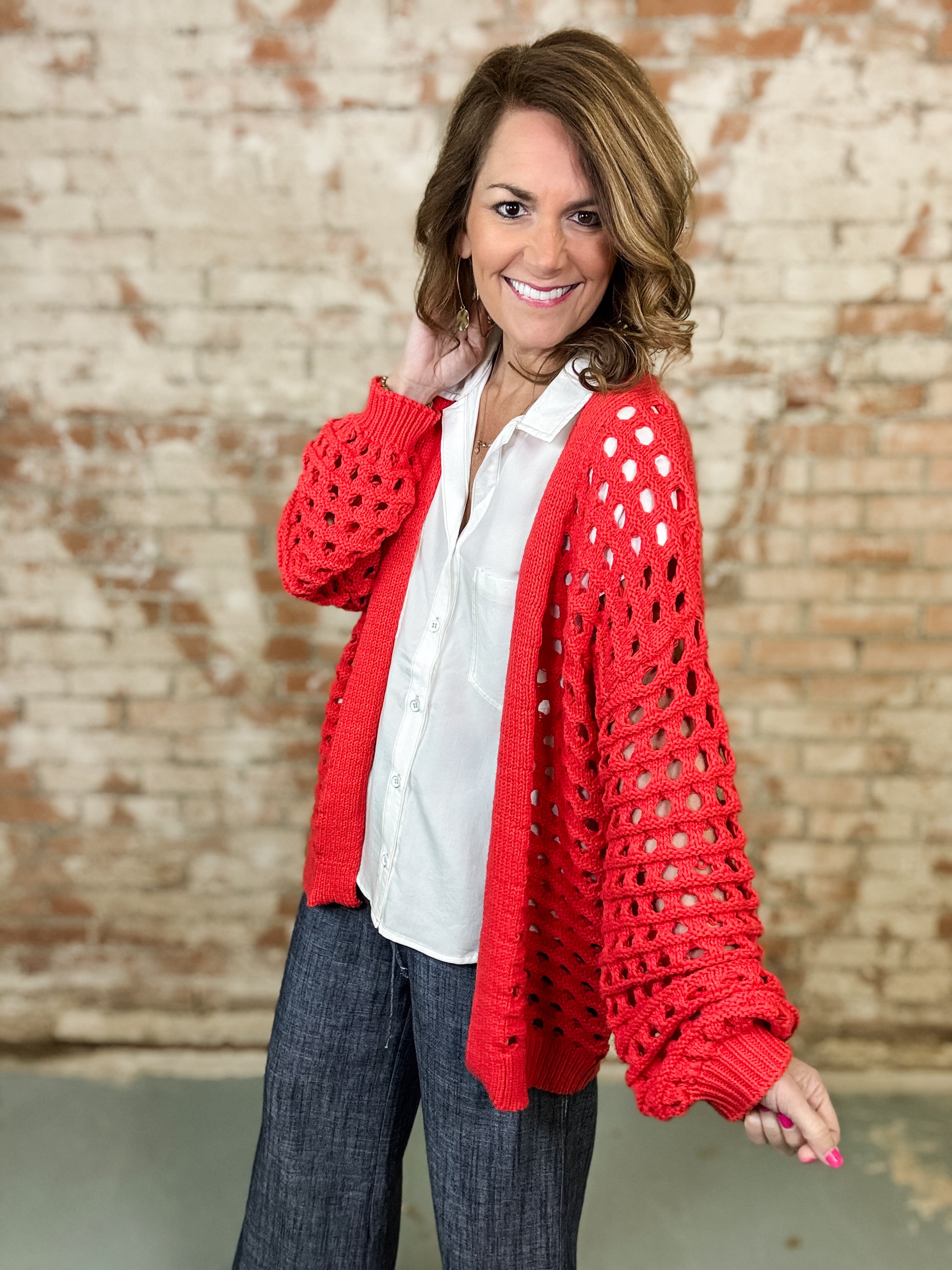 Marian Crochet Cardigan