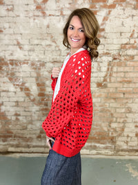 Marian Crochet Cardigan