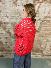 Marian Crochet Cardigan