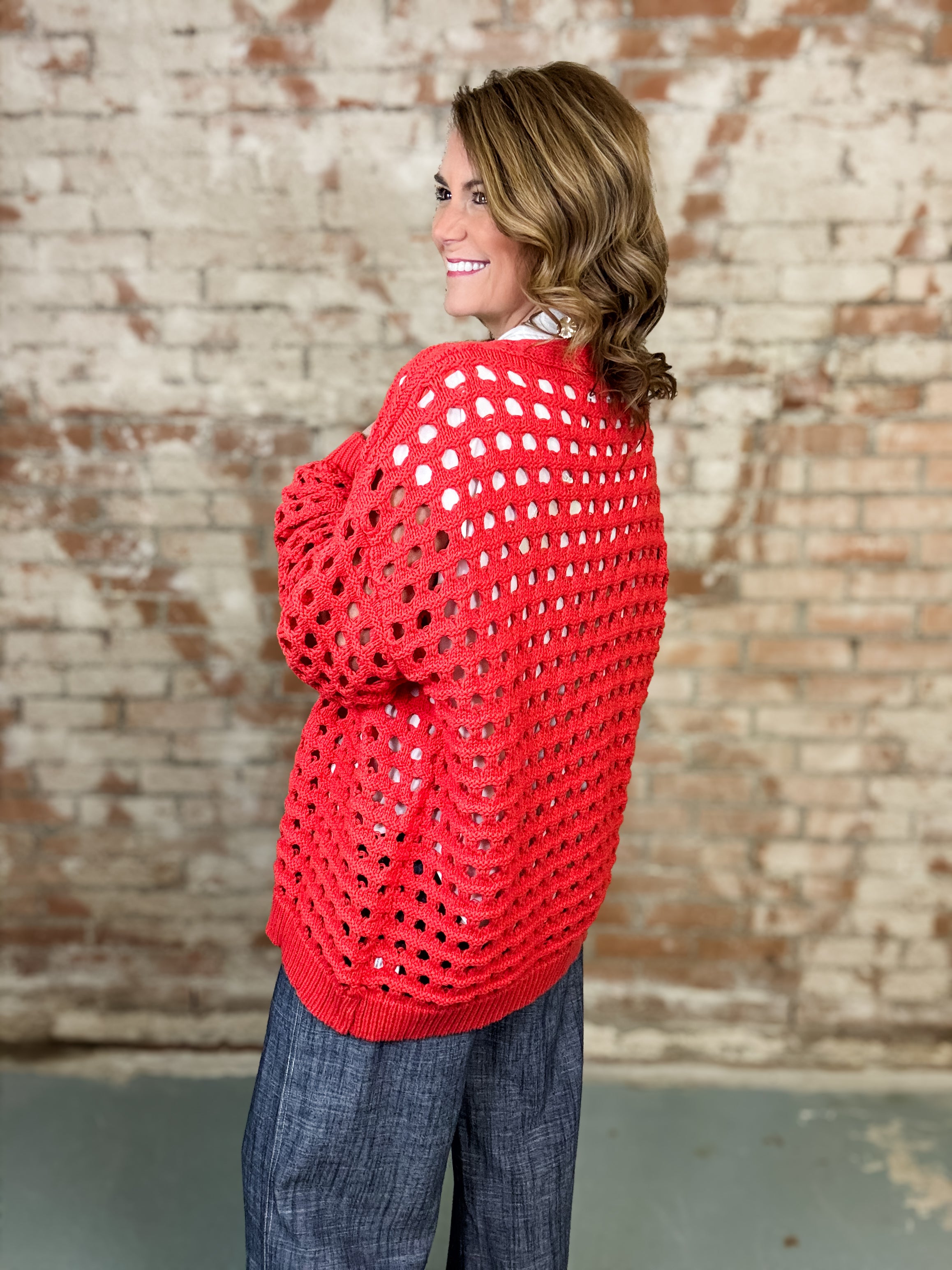 Marian Crochet Cardigan