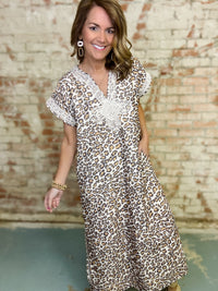 Leopardo Midi Dress
