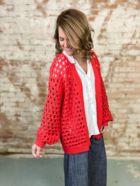 Marian Crochet Cardigan