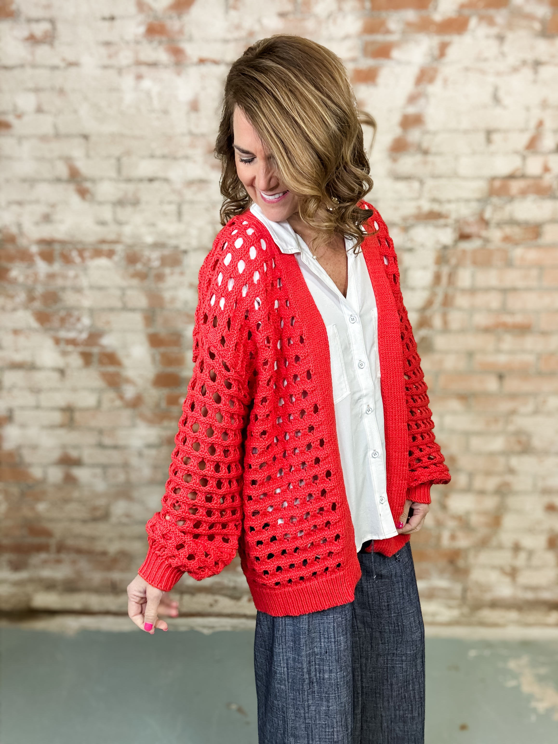 Marian Crochet Cardigan