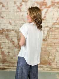 Veronica Button Down Top