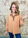 Greta Rib Washed Pullover
