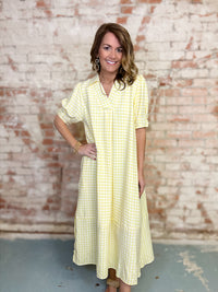 Doris Gingham Dress