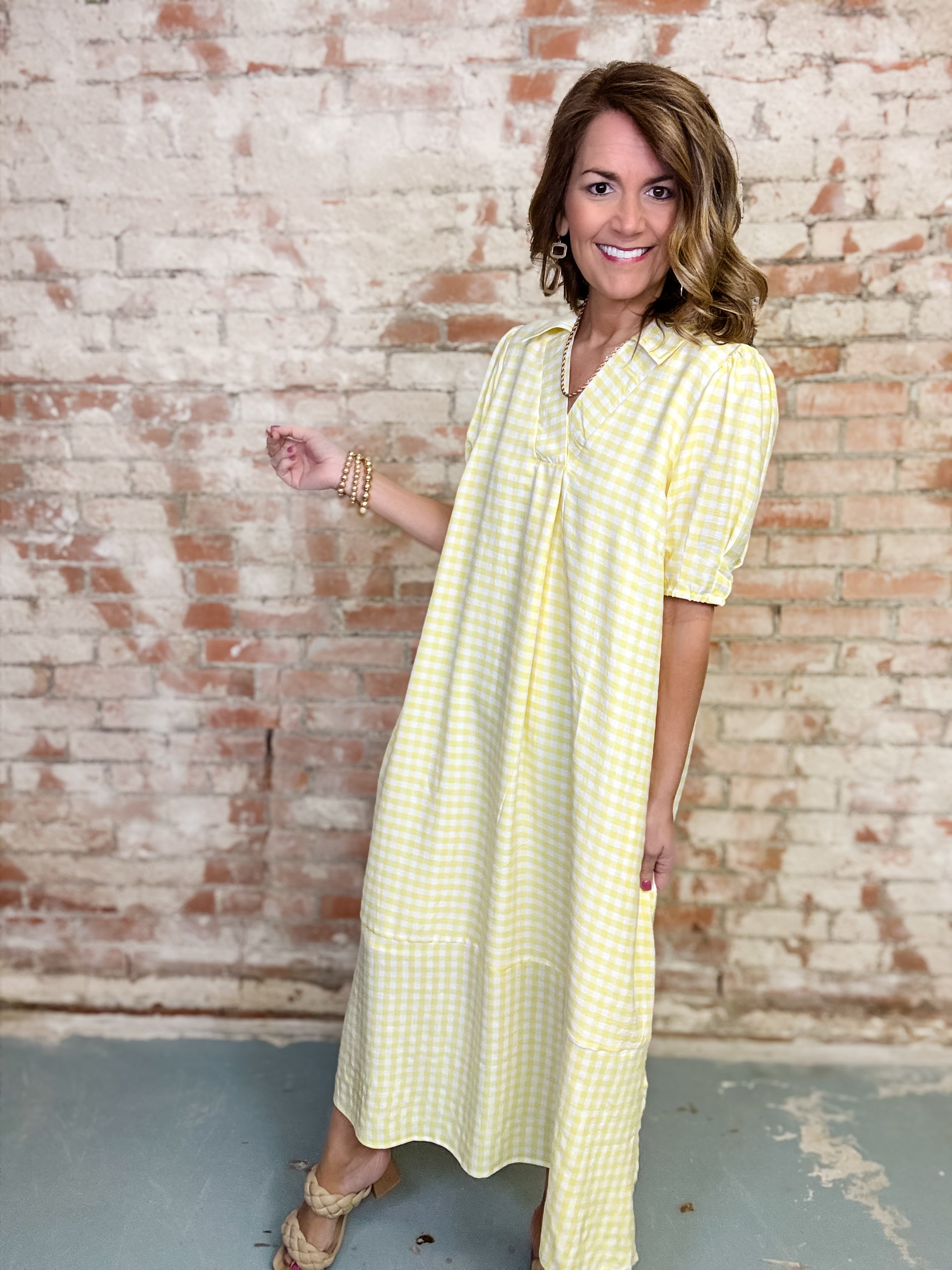 Doris Gingham Dress