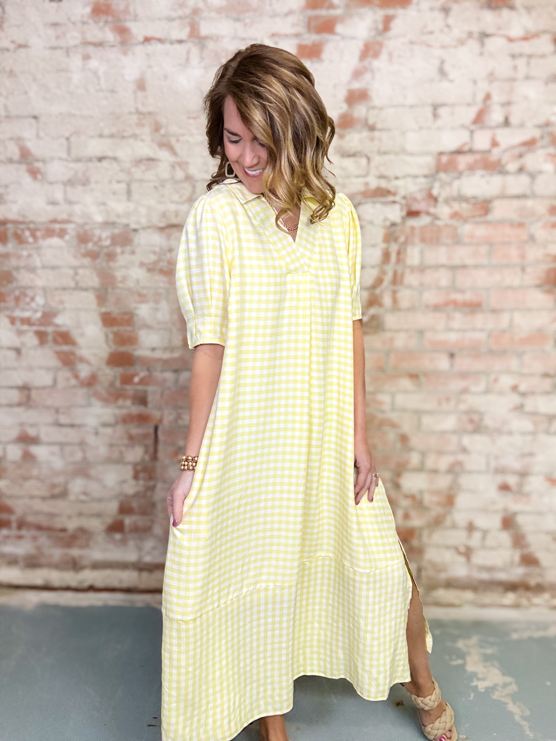 Doris Gingham Dress
