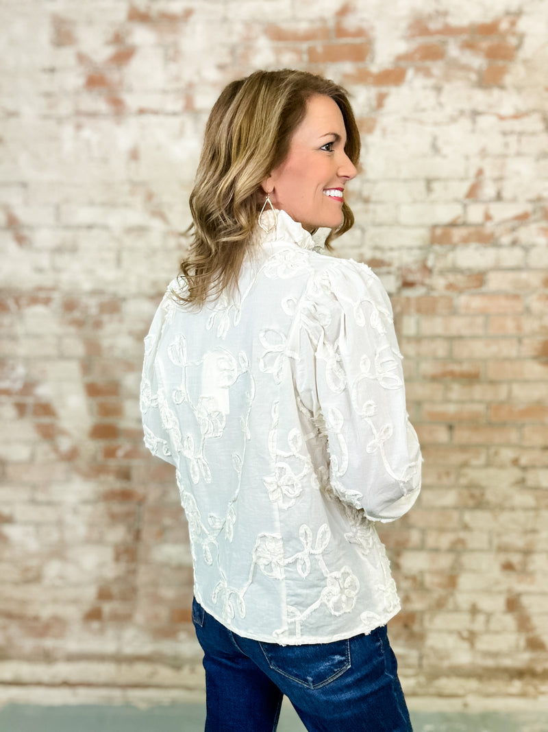 Belle Embroidered Top