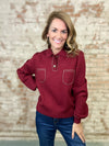 THML Terri Polo Collar Top