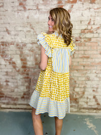 Annie Flutter Sleeve Dress