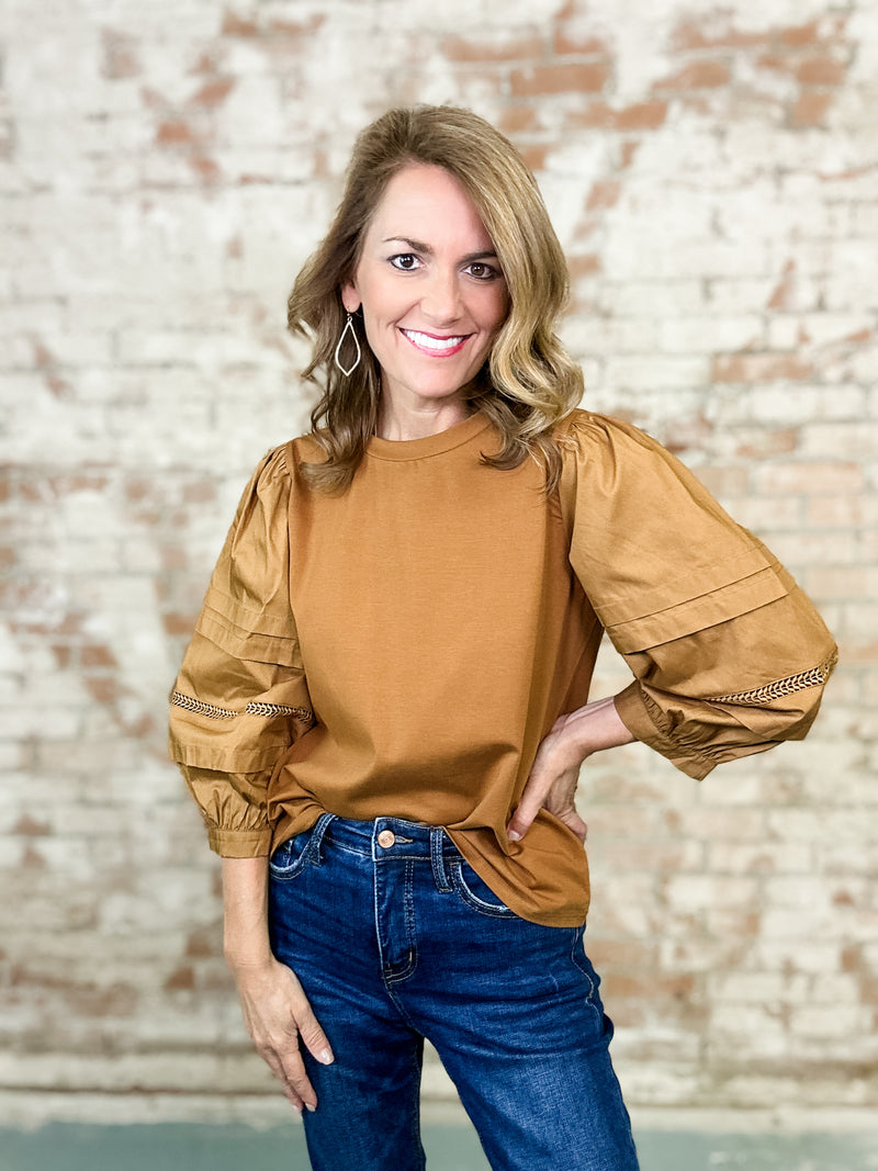 Gallimore Puff Sleeve Top