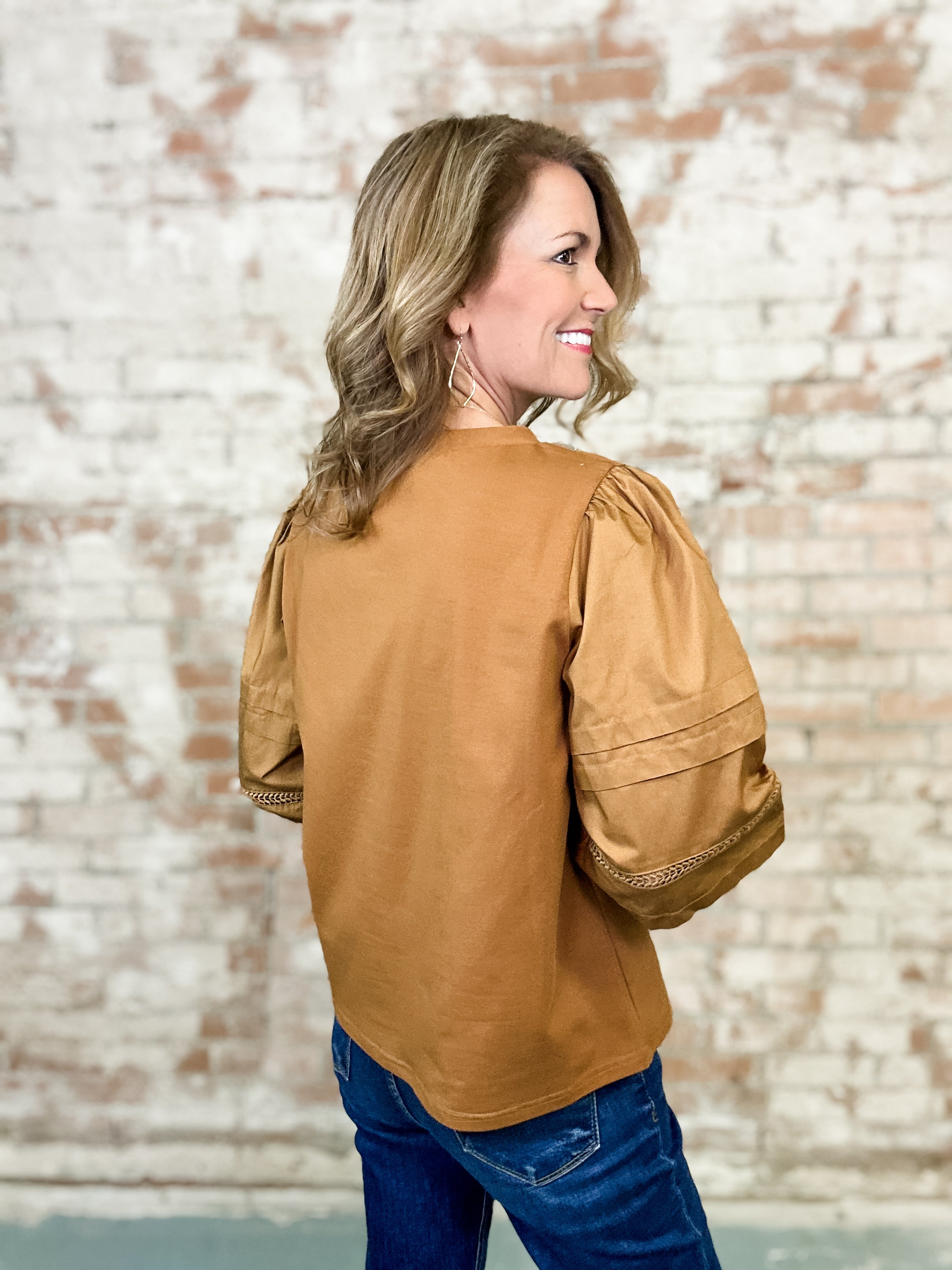 Gallimore Puff Sleeve Top