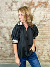 Parrish Zip Front Top