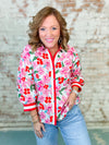 Ambrose Floral Button Up Top