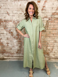 Katelyn Button Down Dress