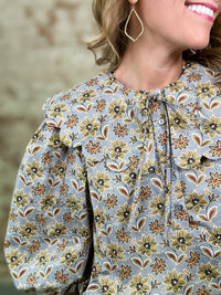 Clarkson Scalloped Top
