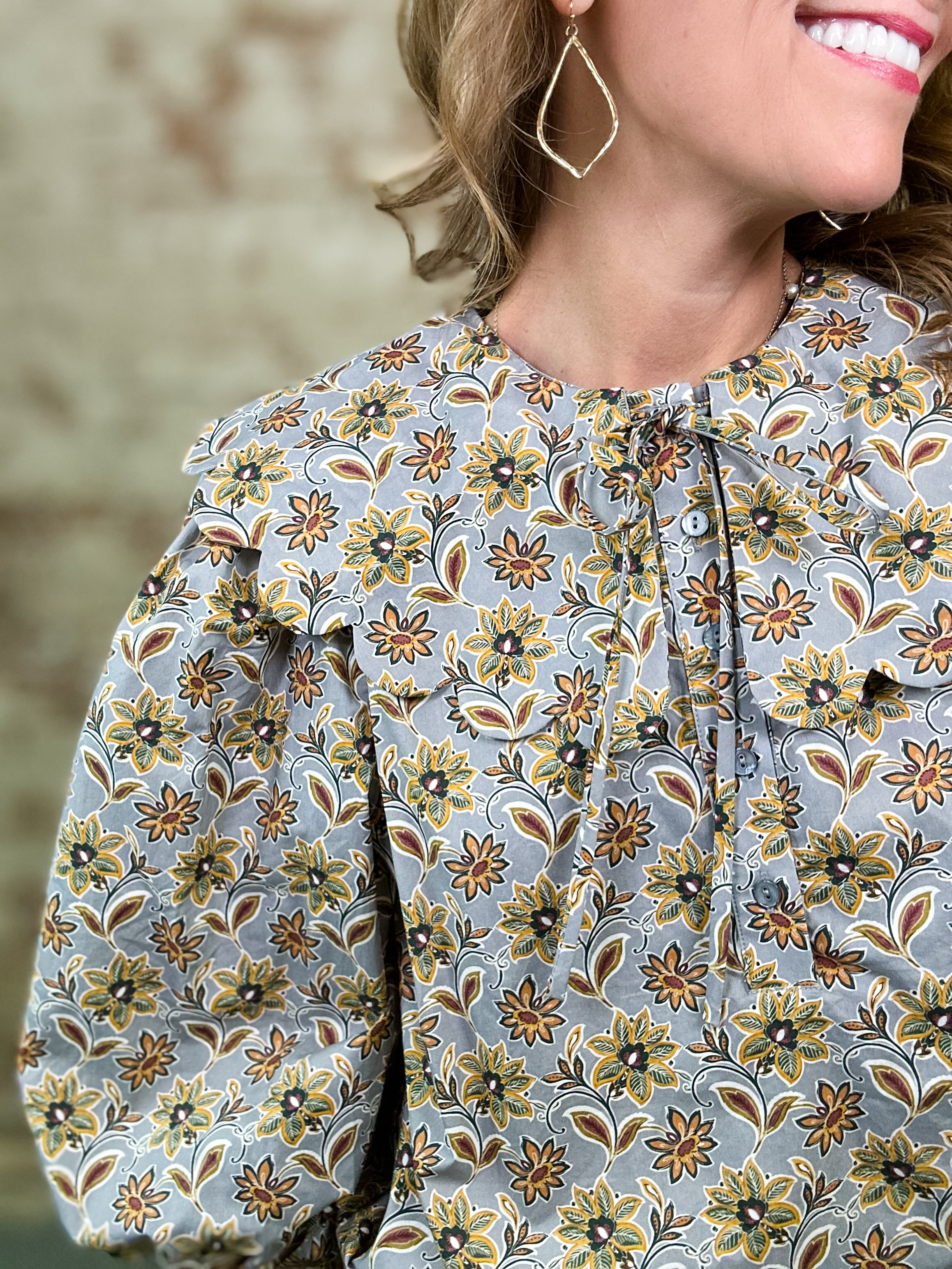 Clarkson Scalloped Top
