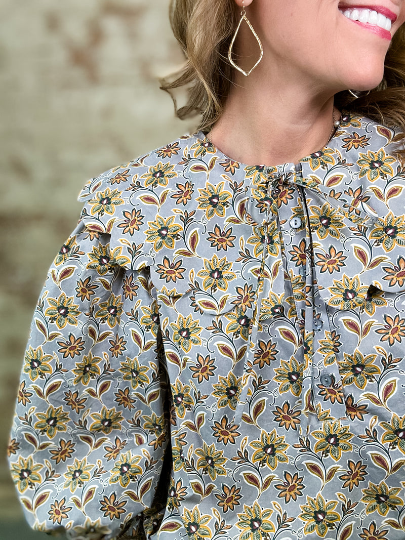 Clarkson Scalloped Top
