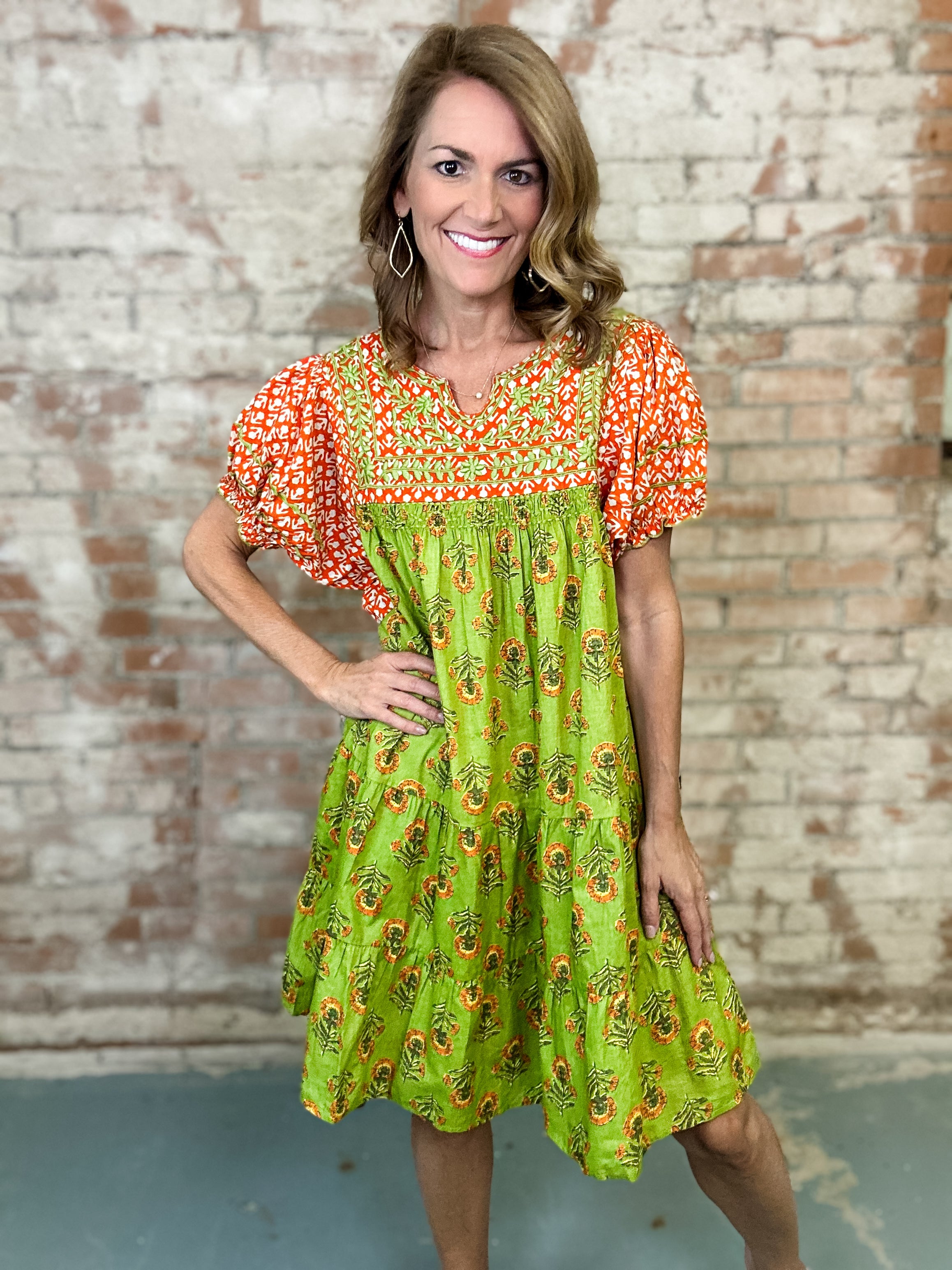 Sister Mary Patsy Green Dress