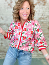 Ambrose Floral Button Up Top