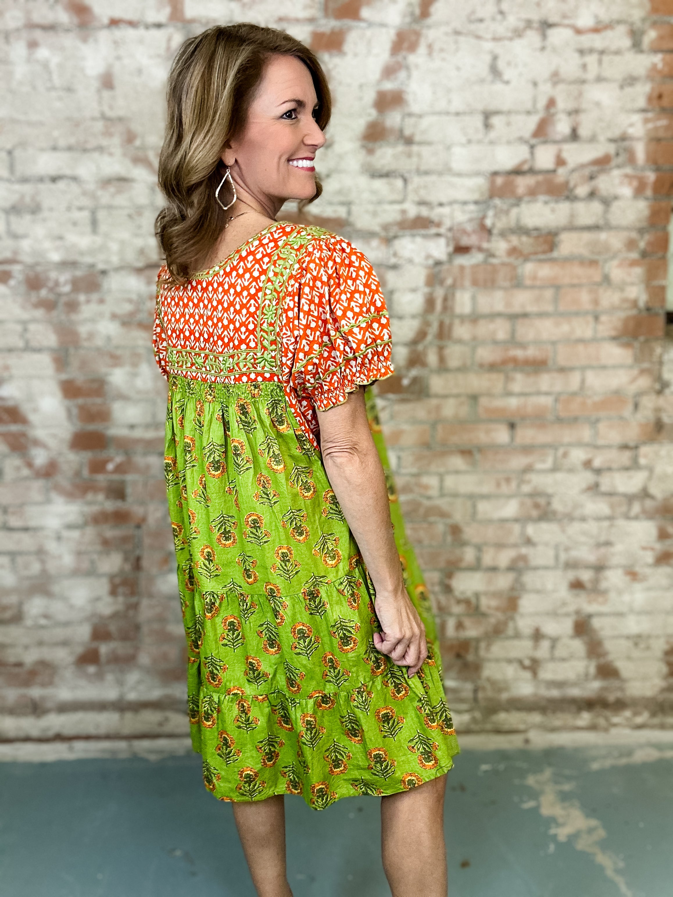 Sister Mary Patsy Green Dress