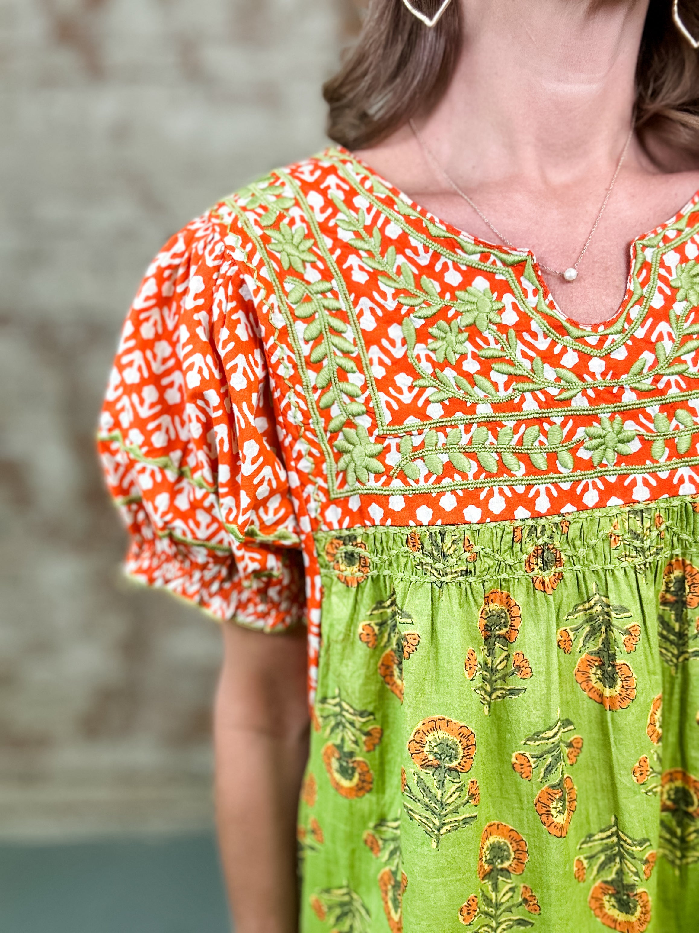 Sister Mary Patsy Green Dress