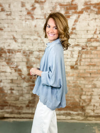 Rachel Oversized Striped Top