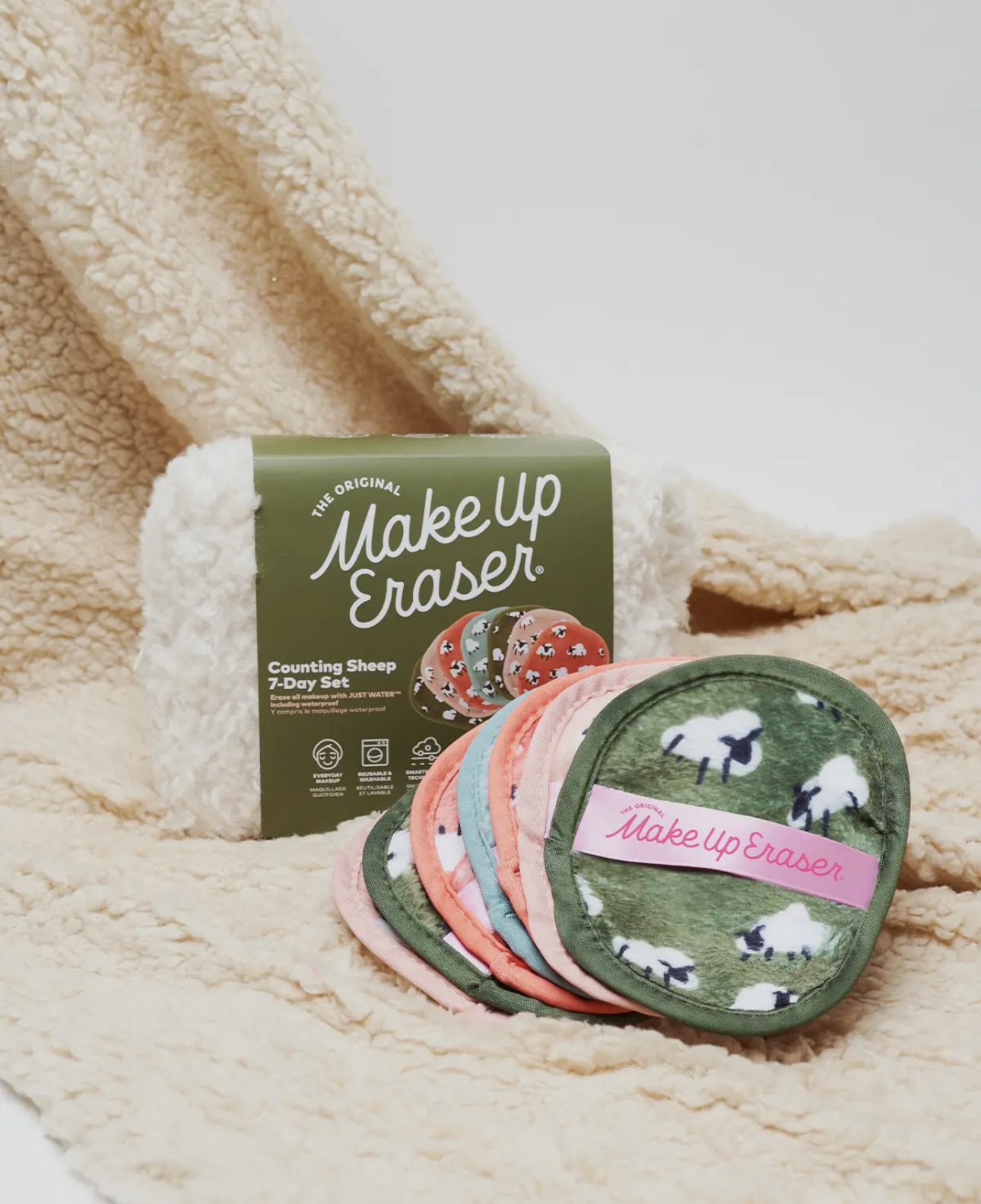 Counting Sheep Makeup Bag Set