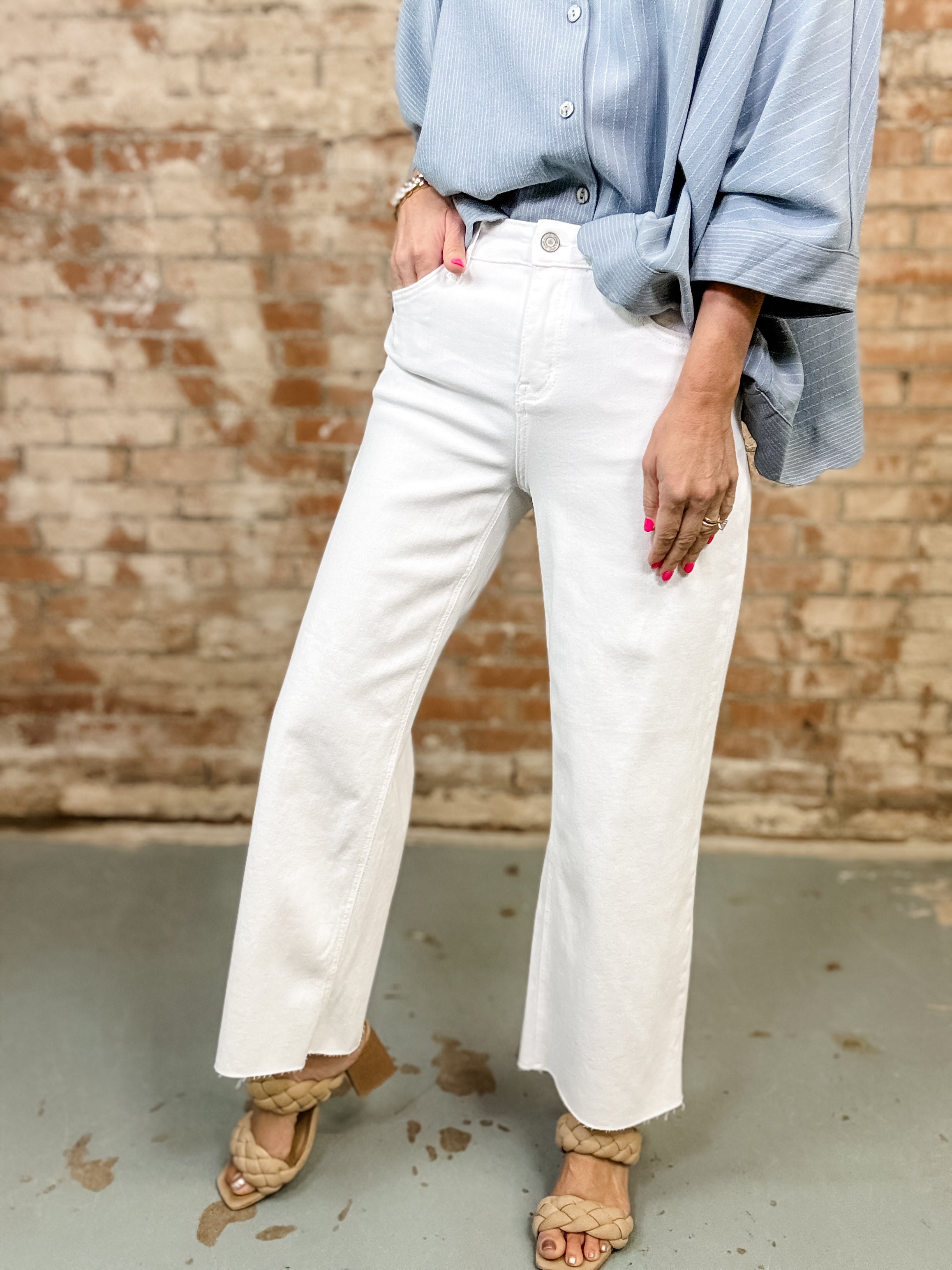 Karson High Rise Cropped Jean