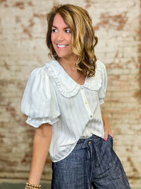 Dani Ruffled Top