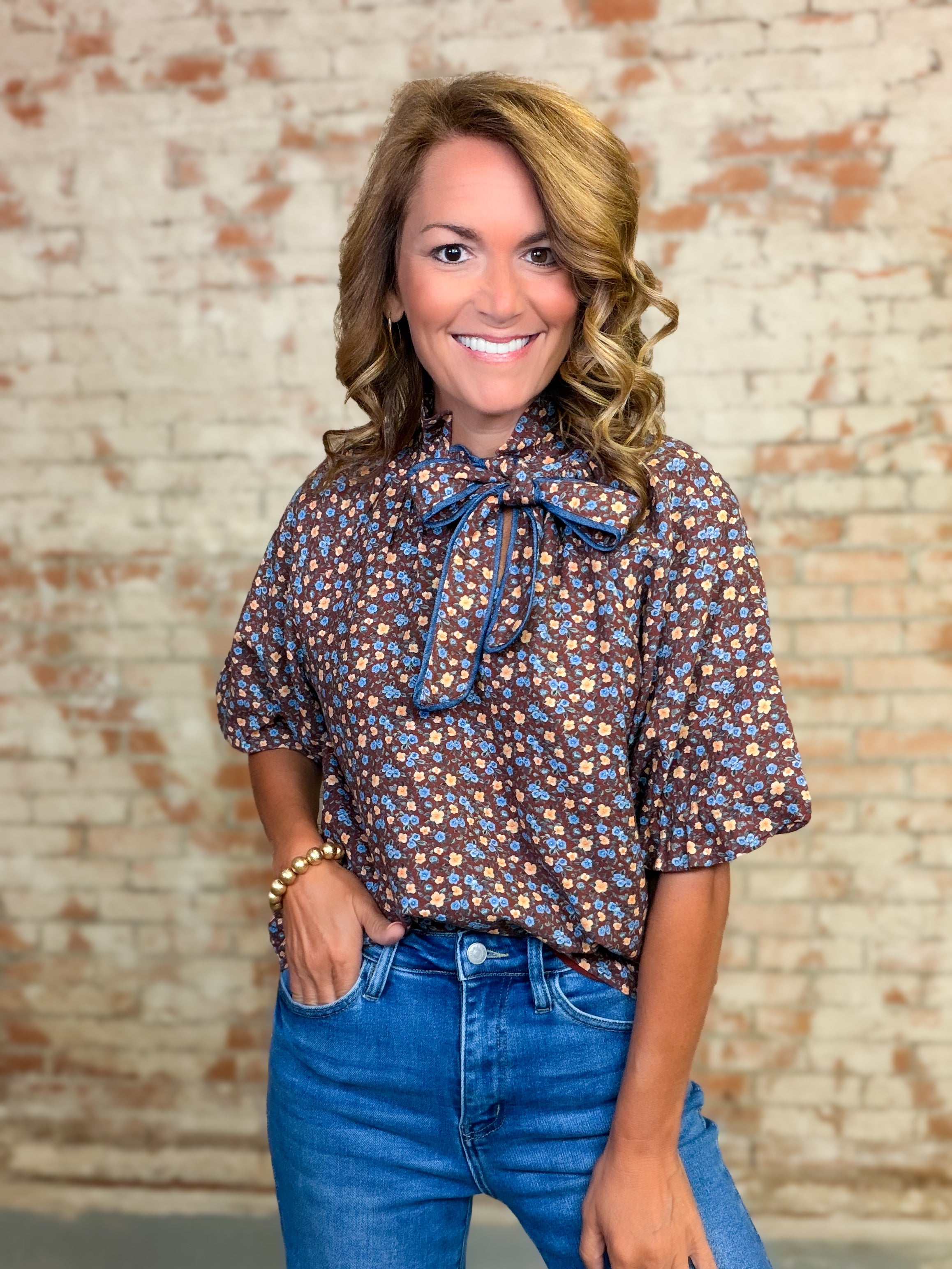 THML Narissa Floral Top