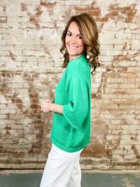 Klarissa Solid Sweater Top