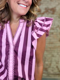 Caryn Stripe Top