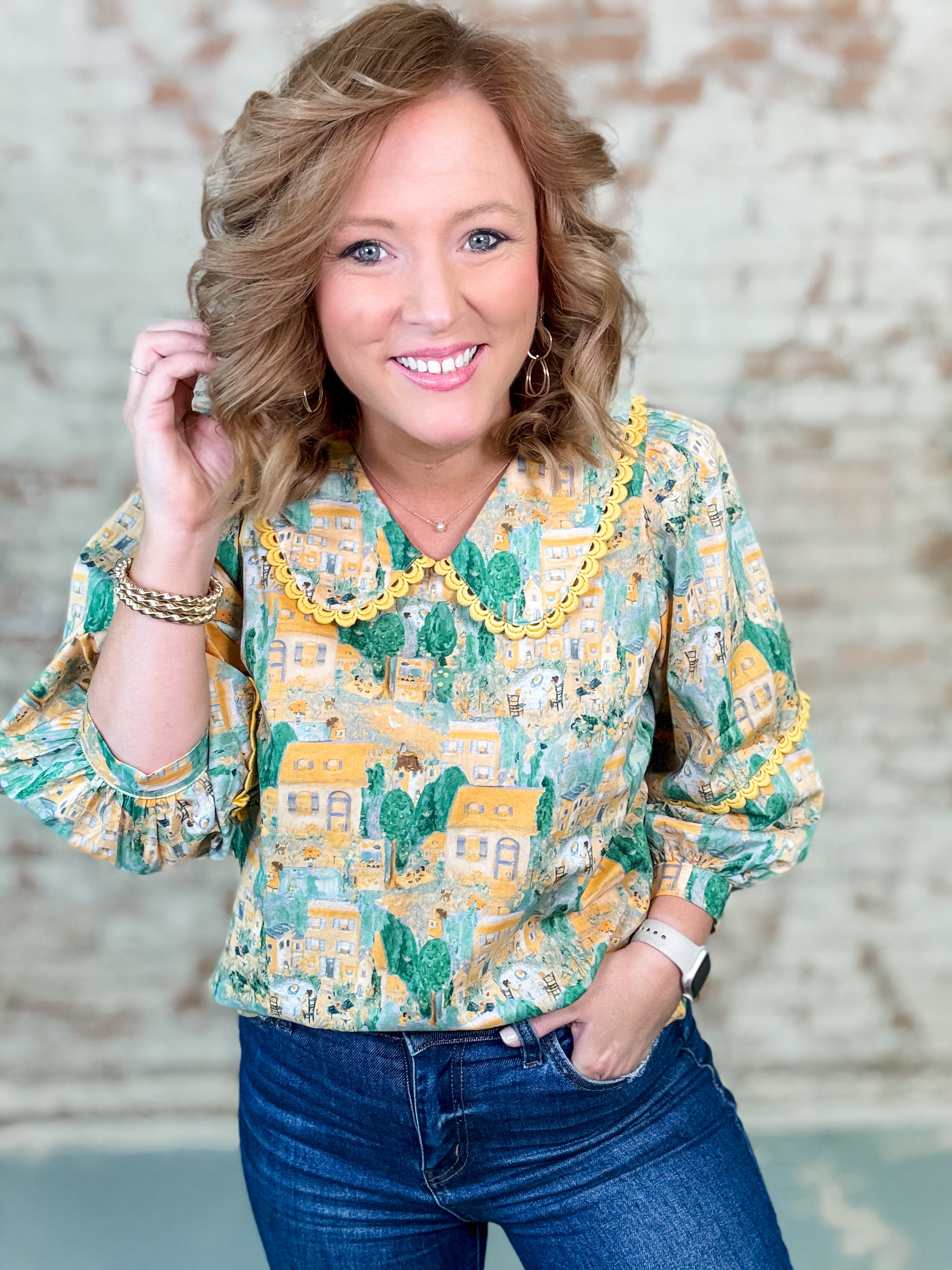 Eloise Printed Top