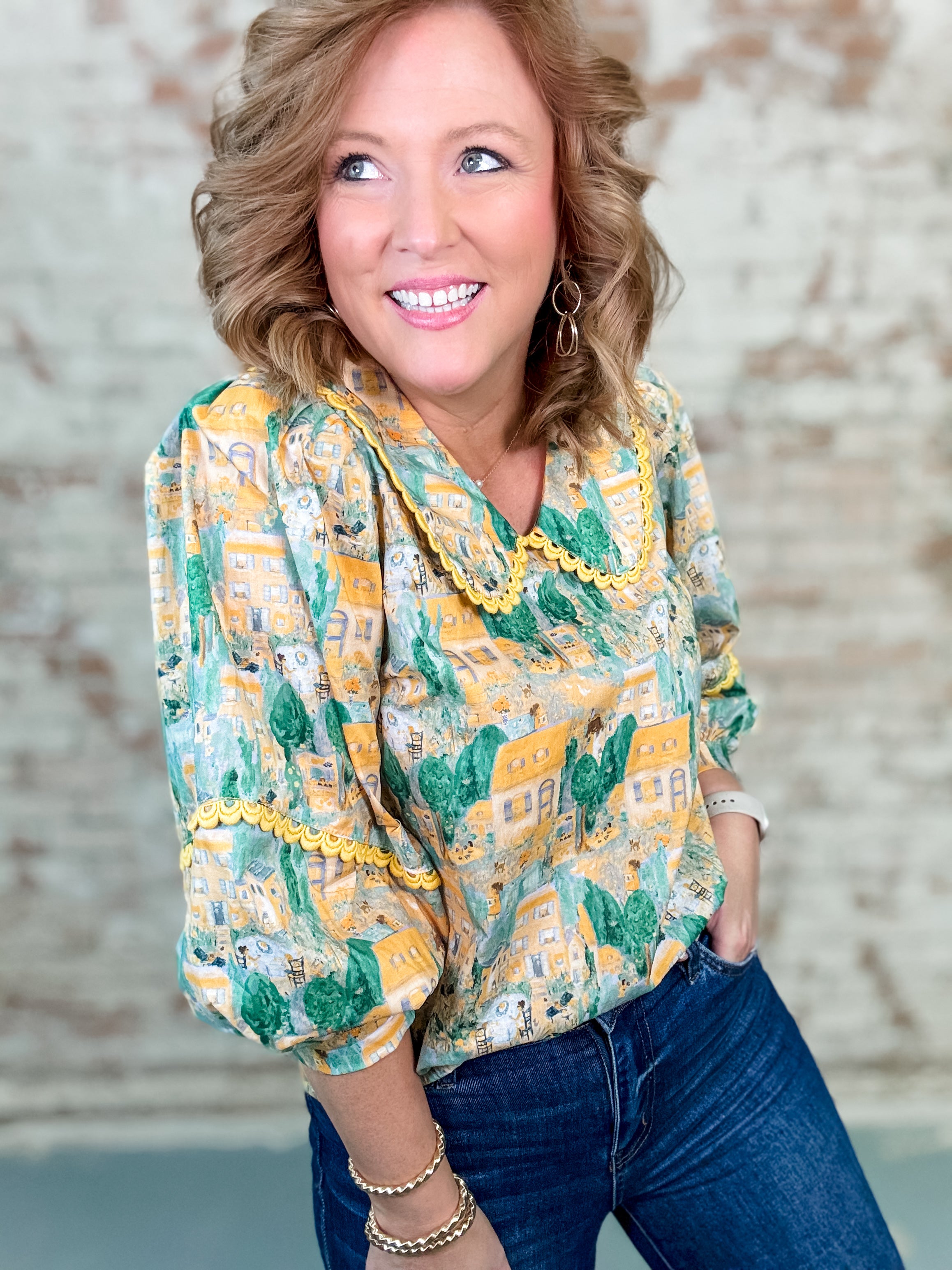 Eloise Printed Top