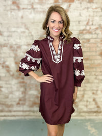Sienna Embroidered Dress