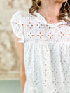Lula White Eyelet Dress