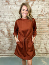Ince Cable Knit Dress