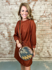 Ince Cable Knit Dress