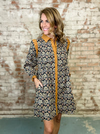 Melony Boho Floral Dress